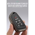 thumbnail image 7 of Key Fob Cover Compatible with Cadillac Lyriq Optiq Vistiq 2020-2026 Escalade CT4 CT5 CT6 CTS ATS XT4 Keychain Case Holder Protector,A-Black, 7 of 7