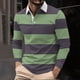 thumbnail image 1 of Blusa y camisa de manga corta con cuello vuelto Camisa casual de manga larga para hombre con cuello de manga corta estampado Top/camisa para hombre, 1 of 5