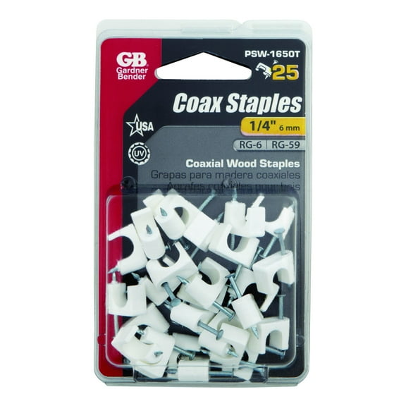 Coaxial Cable Staple