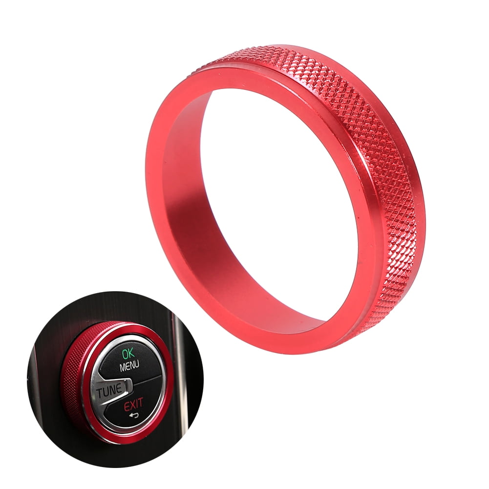 Black Qiilu Car Air Conditioning Heat Control Switch AC Knob Cover Ring for Auto V60 XC60 S80 V40 Alloy Black Qiilu Car Air Conditioning Heat Control Switch AC Knob Cover Ring for Auto V60 XC60 S80 V40 Alloy