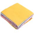 thumbnail image 1 of OULII 100Pcs Assorted Color Fabric Squares for Sewing Quilting DIY Craft Soft Material, 1 of 5
