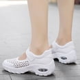 thumbnail image 3 of Xinyolin Women Summer Hollow Breathable Anti-slip Platform Air Cushion Shoes Sneakers, 3 of 8