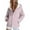 Purple, variant on AURORA DY Under $20 Women's Lightweight Waterproof Lined Hooded Softshell Rain Jacket, Warm Windbreaker Long Coat Pink M