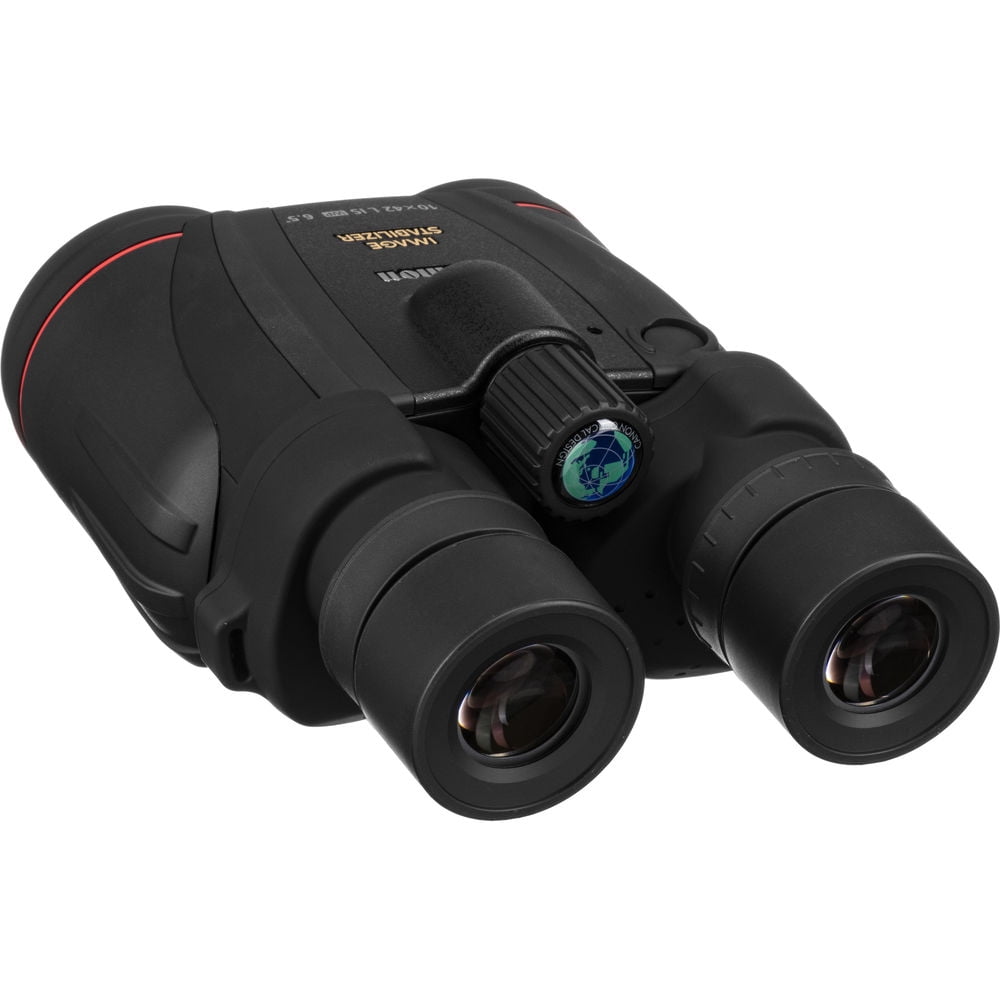 Canon 10x42 L IS WP Image Stabilized Binoculars (0155B002) + 2 x UV Filter + Backpack + Flexible Tripod + Cleaning Kit (International Version)