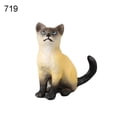 thumbnail image 2 of Ludlz Simulation Mini Cats Kitty Figure Model Statue Home Ornaments Gift Kids Toy, 2 of 7