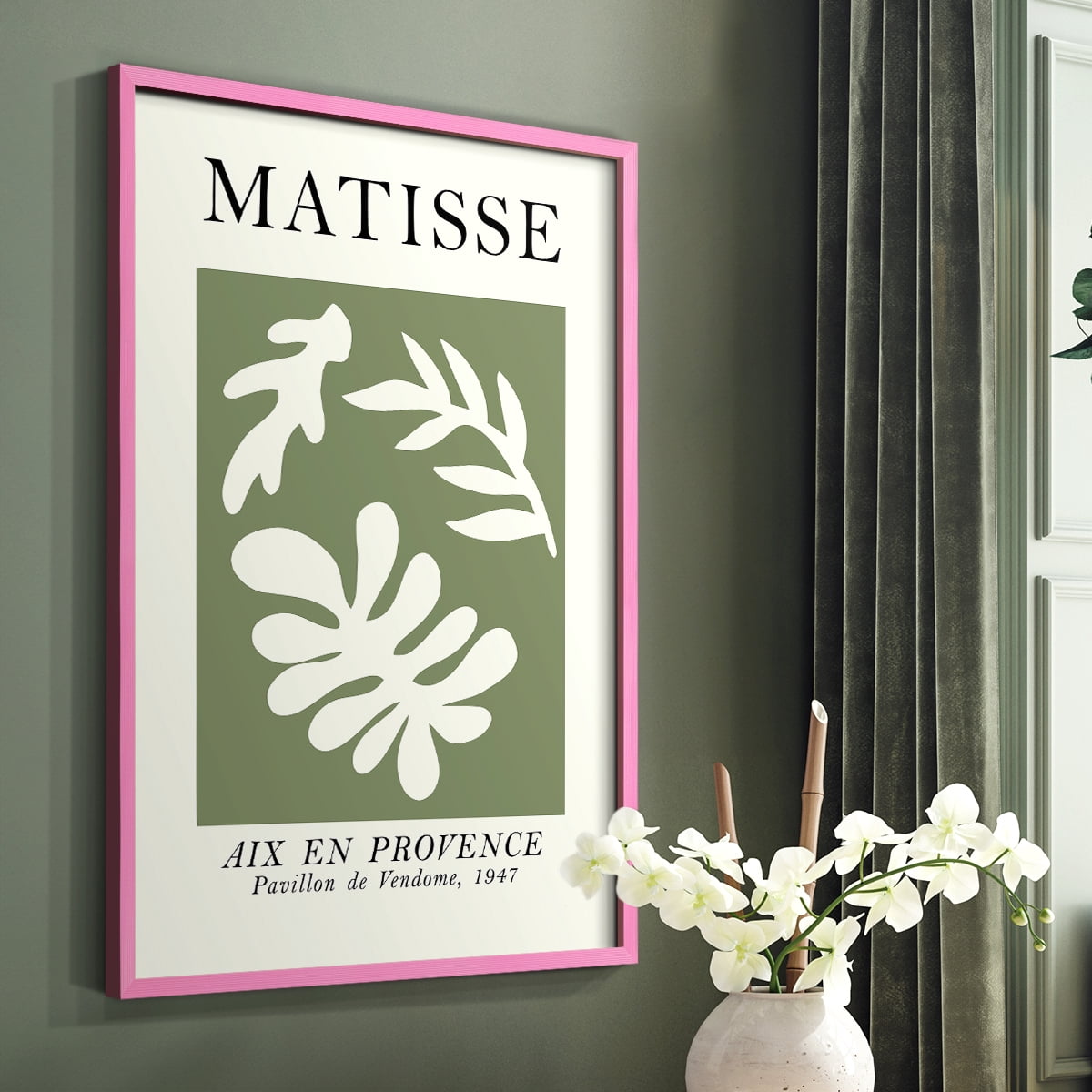 Matisse CCLXXIX in Solid Wood 11 x 14 Framed Print