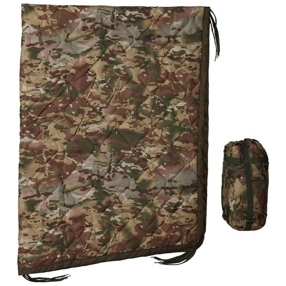 USGI Industries Multi-Use Poncho Liner - Thermal Insulated, Water-Resistant Blanket for Camping, Hiking, Survival