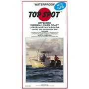 Top Spot Fishing Map N244, Virginia - North Carolina Offshore Maps