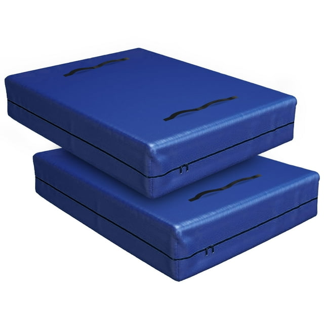 Funda de colchón Cosy Family para mudanzas y almacenamiento King Blue x2