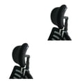 thumbnail image 4 of Matsuzay Reposacabezas ajustable ergonómico de plástico: diga hola al reposacabezas de silla de aplicación amplia para el cuello sin dolor negro 2.2CM 2Conjunto, 4 of 6