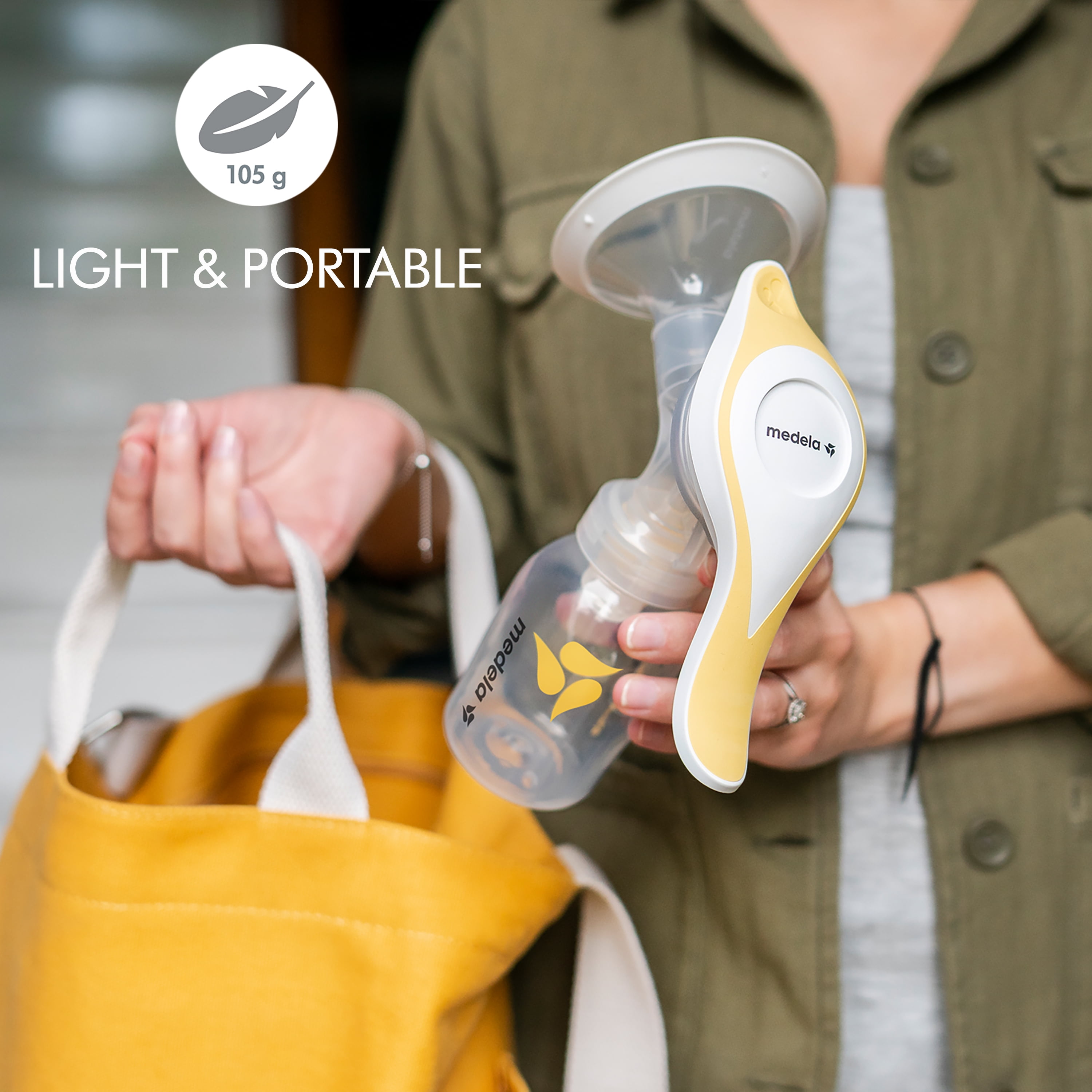  Medela Manual breast pump with Flex Shields Harmony Single  Hand for More Comfort and Expressing More Milk : Baby