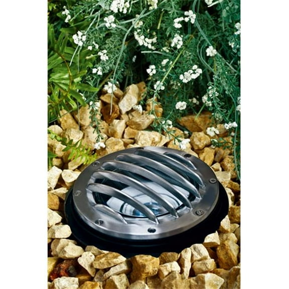 12 Volt Cast Aluminum Inground Well Light with Grill