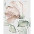 thumbnail image 2 of Loreth, Lanie 26x32 Gold Ornate Wood Framed with Double Matting Museum Art Print Titled - Neutral Hibiscus I, 2 of 4