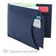 thumbnail image 2 of Cartera Hombre Tarjetero Horizontal Piel 100% Regalo Papá azul, 2 of 8