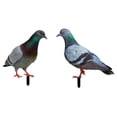 thumbnail image 3 of Esculturas de palomas para jardín, estacas decorativas para exteriores, figuras de aves en metal, 3 of 9