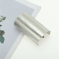 thumbnail image 5 of Unique Bargains 1 Pc Ponytail Buckle Hair Clip Twill Semi-cylindrical Hair Ponytail Cuff for Women Silver Tone, 5 of 5