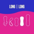 thumbnail image 5 of Carefree Acti-Fresh Body Shape Panty Liners Long Liners, 5 of 5