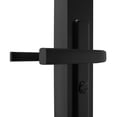 thumbnail image 4 of vidaXL Interior Door ESG Glass and Aluminum 29.9"x79.3" Black, 4 of 5
