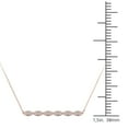 thumbnail image 4 of aaXia 14K Rose Gold 1/20ct. TDW Diamond Bar Necklace, 4 of 5