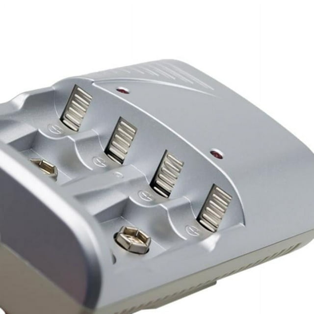 New Mains Intelligent Muti Battery Charger for AA AAA and 9V PP3 Sizes US Plug