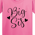 thumbnail image 4 of Inktastic Big Sis Girls Cute Sister Announcement Youth T-Shirt, 4 of 5