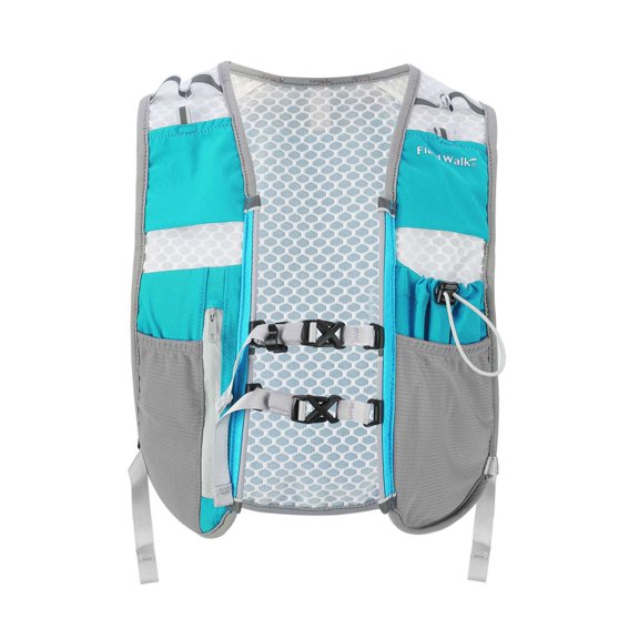 Gustave Hydration Pack Backpack with 2L Water Bladder, Outdoor Lightweight Hydropack Vest Backpack Daypack for Men Women Running Hiking Cycling - Blue
