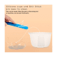 thumbnail image 4 of Juego de vasos medidores de silicona para resina epoxi, vaso mezclador de 600 y 100 ml, espátula de silicona, guantes de resina epoxi, fácil de limpiar, 4 of 6