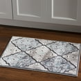thumbnail image 5 of Linon Home Décor Hi Lo Area Rug Collection, Blue and Gray, 2' x 3', 5 of 5