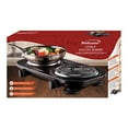 thumbnail image 6 of Brentwood 1,500-Watt Double Electric Burner (Black), 6 of 8