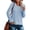 Sky Blue, variant on AOOCHASLIY Clearance Sweaters Women's Round Neck Recreational Pullover Knitting Sweater Long Sleeve Tops