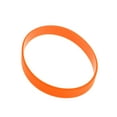thumbnail image 5 of Unique Bargains 24 Pcs Solid Silicone Bracelets for Sports Orange, 5 of 6