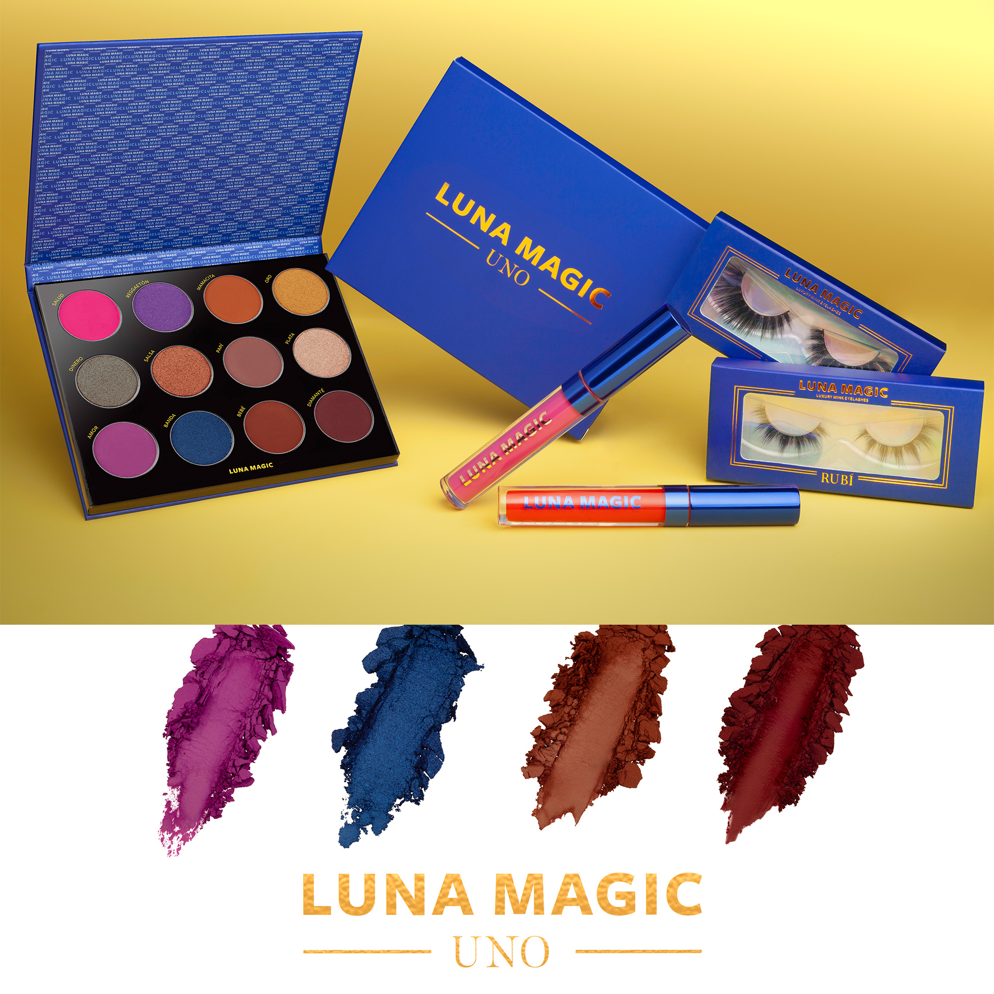 Luna Magic Shadow Makeup Palette, 12 Colors - image 5 of 6
