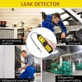 thumbnail image 4 of Détecteur de Fuite Freon 6000-L Détecteur de Fuite Halogène Réfrigérant Gaz HVAC R22 R410A R1234YF Détecteur avec Lumière UV, 1 x Détecteur de Fuite Halogène, Noir&Jaune, 4 of 5
