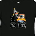 thumbnail image 4 of Inktastic First Birthday Construction Truck 1 Year Old Boys Baby T-Shirt, 4 of 5