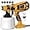 Yellow, variant on Paint Sprayer Tool 1000W High Power Electric Spray Paint Gun Easy to Clean for Furniture Cabinets Fence Walls Door Garden Chairs Paint Tools Yellow