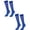 2 - Blue, variant on Gustave 2 Pairs Mens Ultra Thin Dress Socks Over the Calf Silk Sheer Nylon Socks Soft Breathable Formal Business Work Socks - Gray