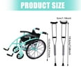 thumbnail image 3 of Childrens Role Play Mobility Aid Toy With Realistic Foldable Wheelchair Crutches For Specific Scenarios Activities, 3 of 8