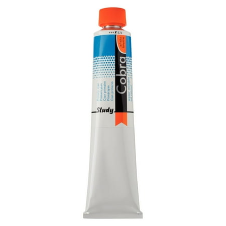 UPC: 8712079340735 | Rembrandt/Talens Cobra Study Water Mixable Oil Colour 200ml Primary Cyan