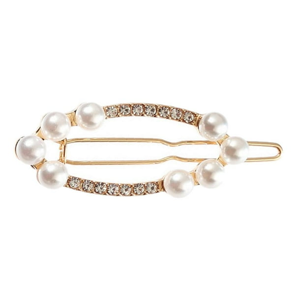 Horquilla de cristal de Moda Macarena Broche de pelo Geométrica dorado