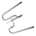 thumbnail image 4 of Aquarium Lily Pipe Kits, 360 Rotation Stainless Steel Inflow and Outflow Pipe Set Water Regulating Metal Lily Pipe Surface Skimmer with 2 Acrylic Holders for Aquarium Planted, 4 of 7