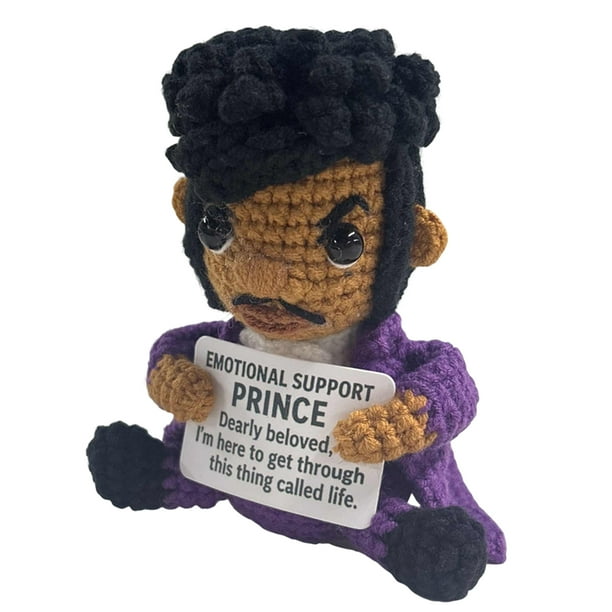 Muñeca Hecha A Mano Ganchillo Apoyo Emocional para Amigos (Prince Life)