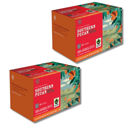 Barissimo Southern Pecan 100% Arabica Coffee Pods, 12 Count,2 Pack