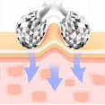 thumbnail image 4 of (Modelo 206) Rodillo masajeador corporal 3D para disimular cara, cuello y abdomen, 4 of 5