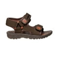 thumbnail image 2 of Avalanche Kids Sport Sandals - Brown/Orange, 3, 2 of 5