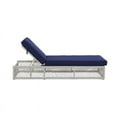 thumbnail image 3 of Simple Weave Chaise Lounge in Blue, 3 of 8