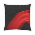 thumbnail image 2 of Ahgly Company Color Focus Red Indoor Throw Pillow, 18 inch by 18 inch, 2 of 6