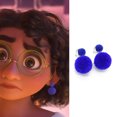 thumbnail image 2 of Nueva figura de anime de Disney, juguete, pendientes de Mirabel con encanto, horquilla para el pelo, pendientes de gafas Mirabel Kawaii, juguetes de película para niñas, regalo, 2 of 5