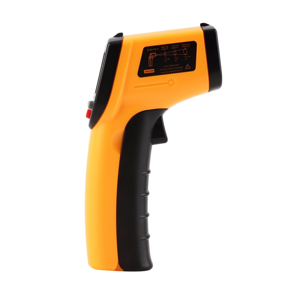 THE-266 Lasergrip Non-Contact Digital Laser Infrared Gun Celsius and F –  Gain Express