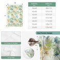 thumbnail image 6 of Watercolor Forest Colorful Tie Up Curtains for Windows, Adjustable Balloon Window Shades, Abstract Art Modern Trees Kitchen Window Treatments Adjustable Roll Up Curtain for Basement/Nursery 52"x45", 6 of 8