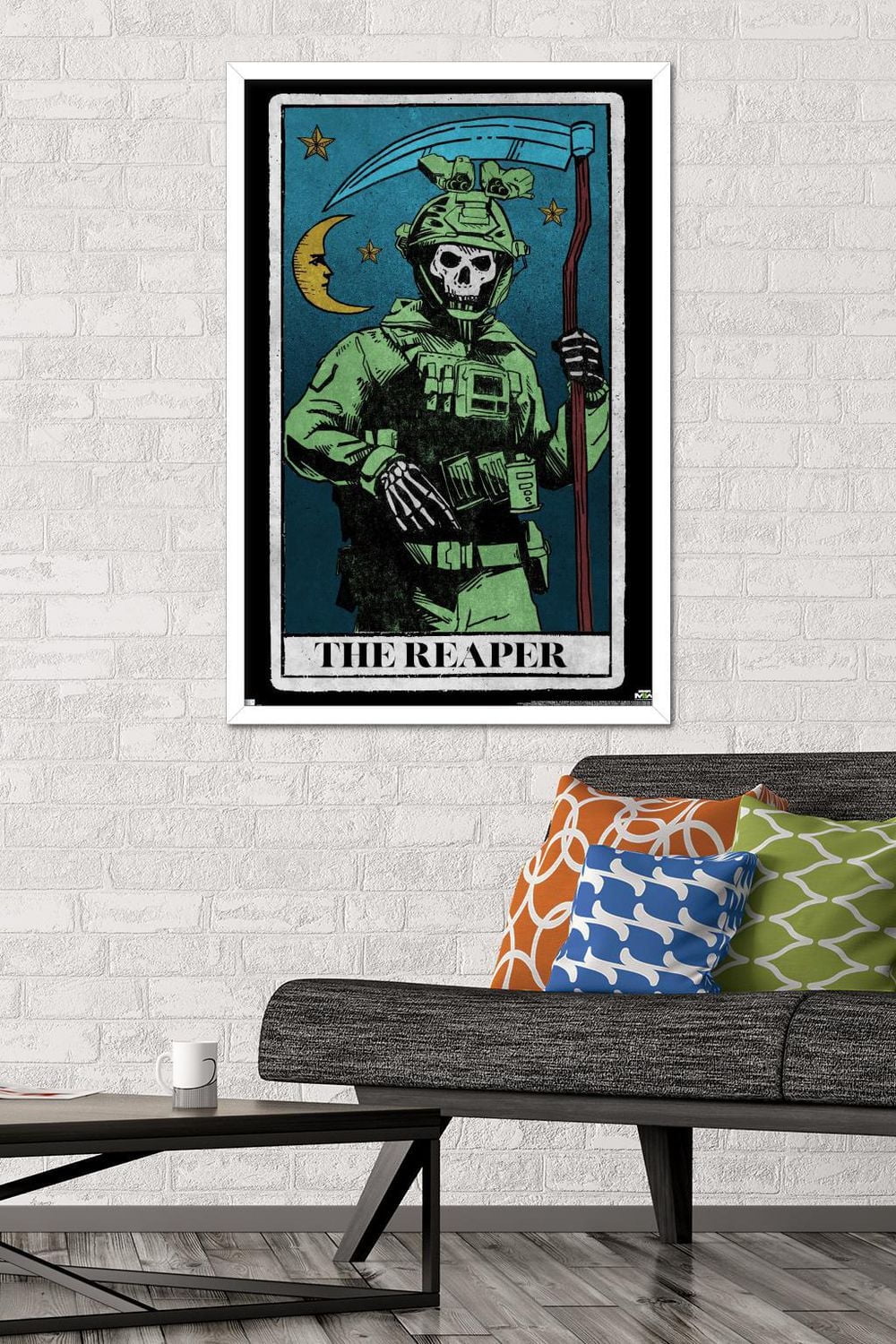Call of Duty: Modern Warfare 2 - Ghost Tarot Card Wall Poster, 22.375" x 34"